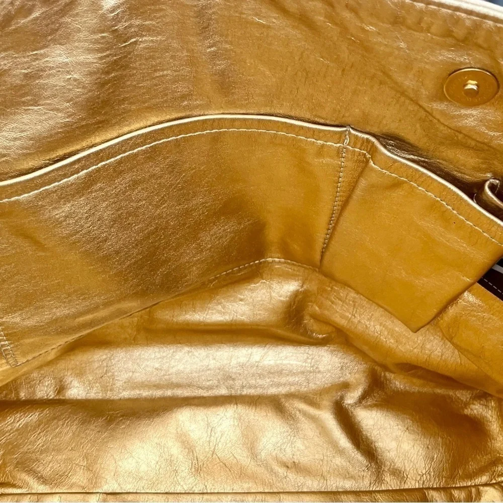 Roberto Vascon Vintage Leather Hobo Bag